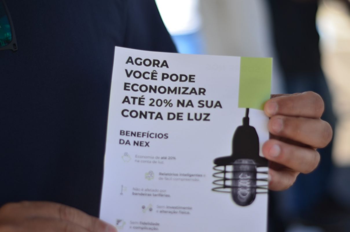 Garanta até 20 de desconto na sua fatura de energia elétrica a NEX