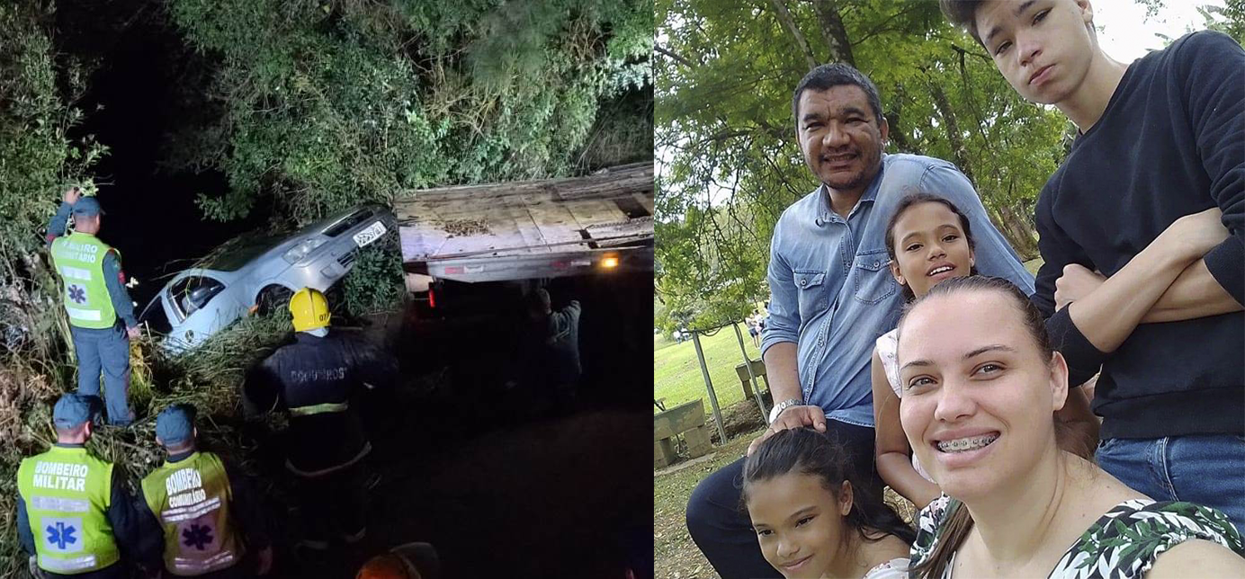 Família morre após carro cair em represa de SC criança de 10 anos é a