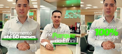 VÍDEO: feirão de veículos Sicredi 