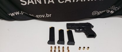 Homem é detido após disparos de arma de fogo em bairro de Chapecó
