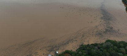 VÍDEO: marrequinhas no lago da Usina Itá chamam a atenção de visitantes