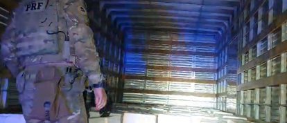 PRF apreende cinco toneladas de camarão contrabandeado e prende três pessoas no Oeste catarinense