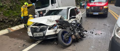 VÍDEO: acidente envolvendo oito veículos deixa um morto e um ferido grave na BR-282 em Chapecó