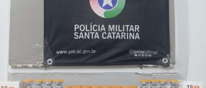 Ampolas de medicamento de origem estrangeira são apreendidas em fiscalização da Polícia Militar 