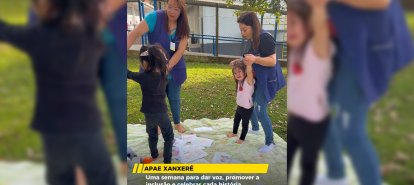 VÍDEO:&nbsp; Inclusão, respeito e valorização foram temas de uma programação especial realizada pela APAE de Xanxerê