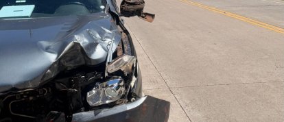 Colisão frontal deixa dois feridos na BR-163, no Extremo-Oeste