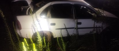 Mulher é presa por dirigir embriagada após capotamento na SC-163