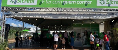 O Sicredi está presente na ExpoFemi 2026 com um estande preparado para receber a comunidade.