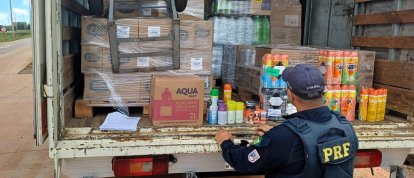 Empresa é flagrada pela terceira vez em poucos dias transportando produtos químicos misturados a alimentos na BR-163