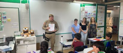 Proerd 2026 é lançado em Xanxerê com participação de alunos e educadores