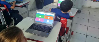 Projeto leva tecnologia e aprendizado lúdico para alunos da EMEB Pequeno Príncipe