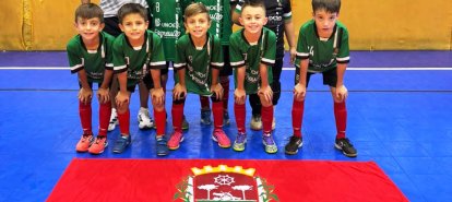 Equipe sub-08 de Xanxerê estreia nesta terça-feira na Liga Catarinense de Futsal
