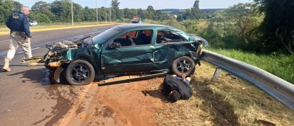 PRF apreende 30 kg de drogas após fuga de 12 km e resgata criança em risco na BR-282, em Chapecó