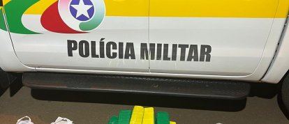Polícia Militar Rodoviária apreende 42 quilos de maconha em ônibus na SC-155 em Bom Jesus