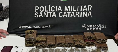 Homem é preso por tráfico de drogas e posse irregular de munições em Chapecó