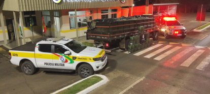 Operação conjunta apreende cerca de 100 mil maços de cigarros contrabandeados em Itapiranga