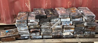 Polícia Federal apreende 150 kg de cocaína em contêineres com destino à Europa