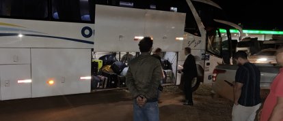 Prisão ocorreu durante parada de ônibus (Foto: Polícia Civil)
