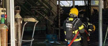 Incêndio atinge tanque de tinta em empresa de Seara e causa prejuízos