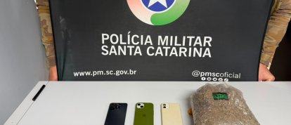 Três homens são presos por tráfico de drogas e posse de munição em Xanxerê