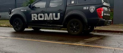 Guarda Municipal flagra carro com placas adulteradas em Chapecó