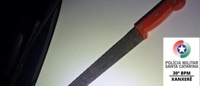 Homem é detido após ameaças, desacato e resistência durante ocorrência em Xanxerê