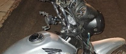Motociclista fica ferido após colisão entre duas motos em Xanxerê
