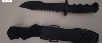 Homem resiste à abordagem da PM e faca é apreendida em Xanxerê