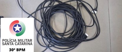 Fuga a pé termina com objetos furtados recuperados no Centro de Xanxerê