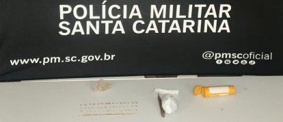 Denúncias levam PM a ponto de tráfico de drogas no Vila União, em Xanxerê