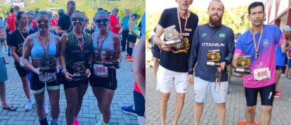 Atletas de Xanxerê participam da Corrida da Cuca 2026 no município de Arabutã