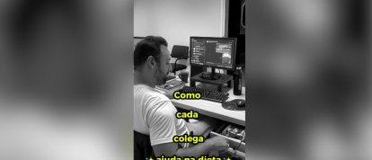VÍDEO: como cada colega ajuda na dieta da Ale 