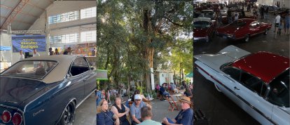 VÍDEO: encontro de veículos antigos reúne 367 clássicos em Xanxerê