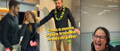VÍDEO: Junho chegou e a equipe do Canal Ideal entrou no clima