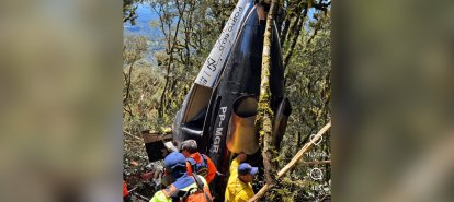 Empresa responsável pelo helicóptero lamenta morte de cinco ocupantes em Urubici
