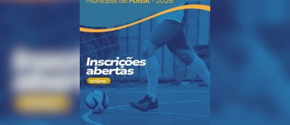 Abertas as inscrições para o municipal de futsal de Abelardo Luz