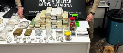 Homem é preso com 19 kg de maconha após ser flagrado vendendo drogas em Chapecó