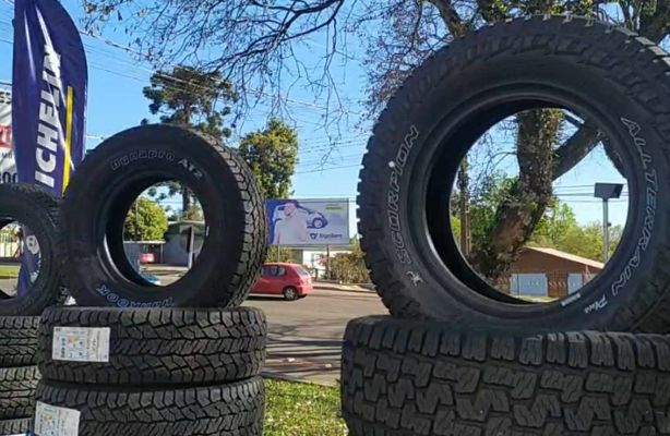 Pneus para sua caminhonete é na JF em Xanxerê