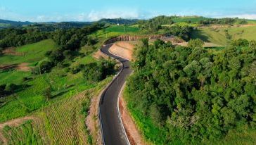 A nova rodovia possui cerca de 10 quilômetros de extensão (Foto: Divulgação)