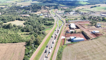 VÍDEO: Motoristas enfrentam filas na BR-282 nesta terça-feira (05), em Xanxerê 