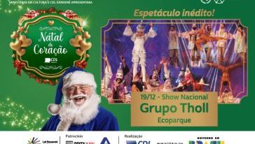 Uma noite especial para celebrar a magia do Natal com toda a família