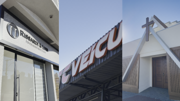 A fachada é o primeiro contato do cliente com a sua empresa