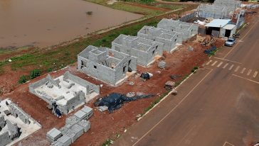 VÍDEO: Obras de construção de 43 moradias do Programa Casa Catarina estão em andamento em Xanxerê