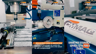 VÍDEO: soluções para a indústria de alta precisão produzidas em Xanxerê pela CMMAQ