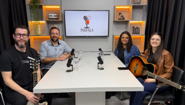 VÍDEO: PodFala desta semana recebe o Trio Vivace para um bate-papo descontraído sobre música