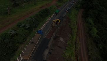 VÍDEO: motoristas enfrentam filas na BR-282 durante manutenção