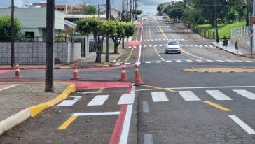 Novos trechos de ciclovias são implantados em Xanxerê e trajeto cicloviário chega a 17,5 km