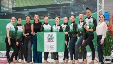 Chapecó conquista o primeiro ponto nos JASC e fecha ginástica rítmica com três medalhas