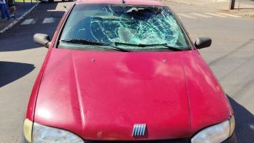 Atropelamento deixa homem ferido no centro de Xaxim