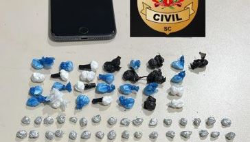 Adolescente é apreendido por tráfico de drogas em São Domingos